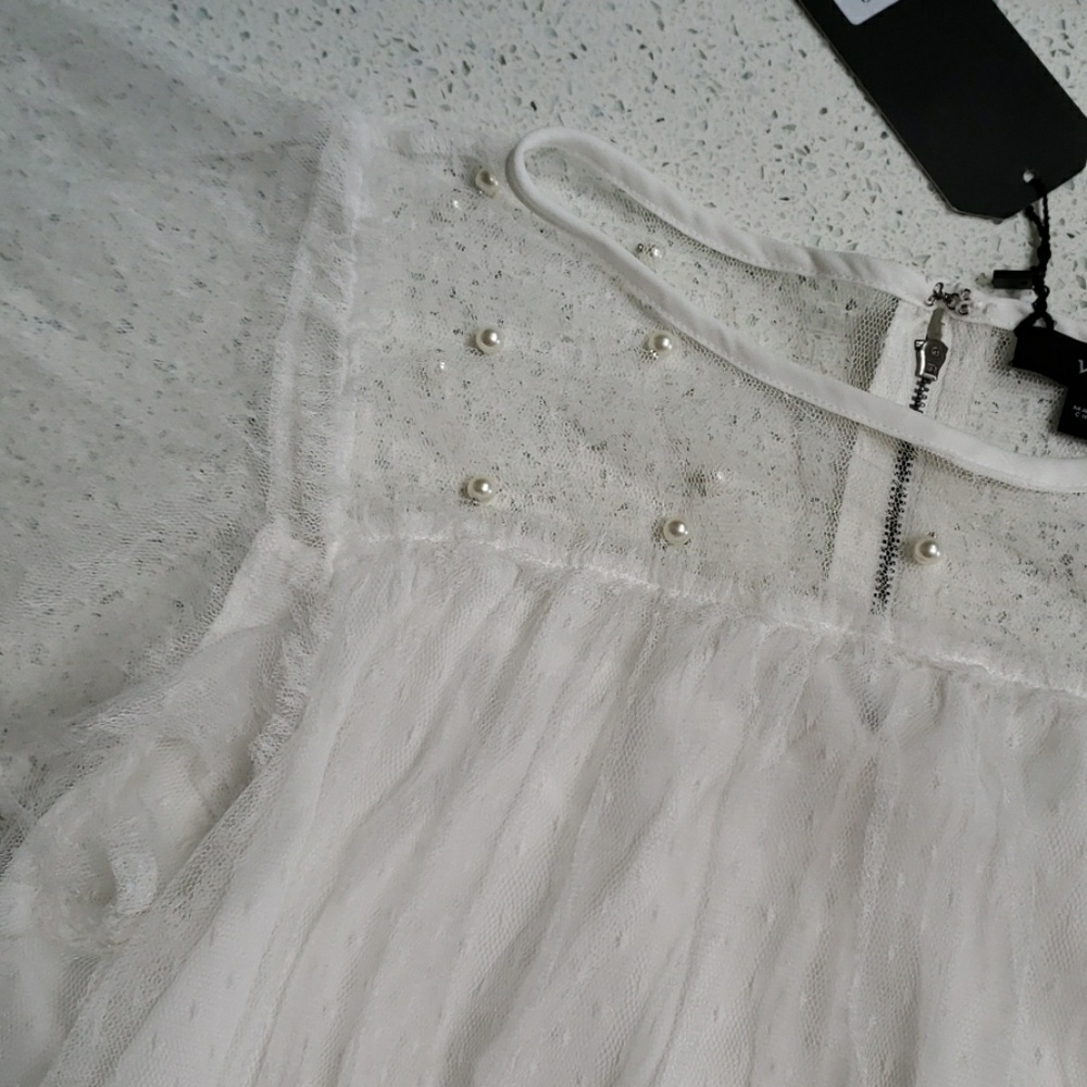 😻😻 S/M/L PEARL LACED DRESS - Picture 2 of 6